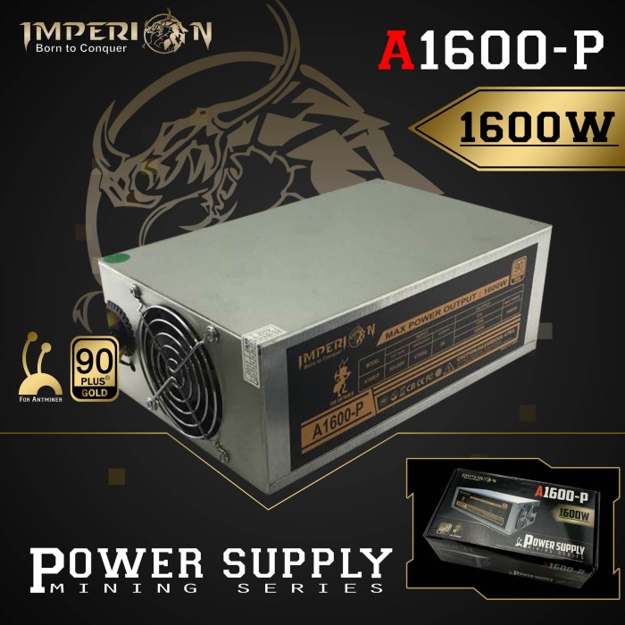 Jual Power Supply / PSU Imperion A1600-P 1600W Mining