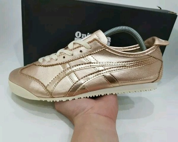 onitsuka tiger rose gold