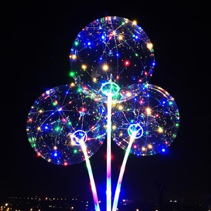 Balon LED / BOBO Balon / Lampu Tumbler / BALON LAMPU / LED BALON