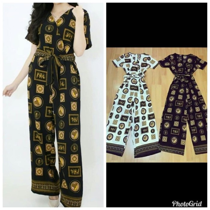 jumpsuit versace