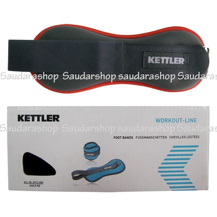 Kettler Foot Band Orange (2kg/pair) / Pemberat Kaki Kettler 2kg orange