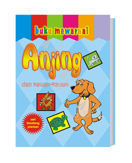 Jual Buku Mewarnai Binatang Jinak Anjing Kota Tangerang Selatan