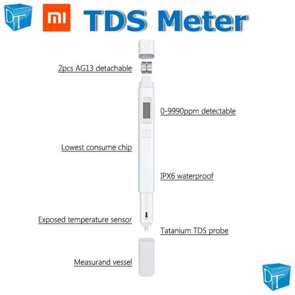 TDS Meter Xiaomi Original - Water Quality Tester - Digital