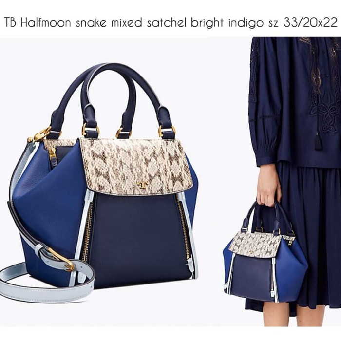 tb half moon satchel