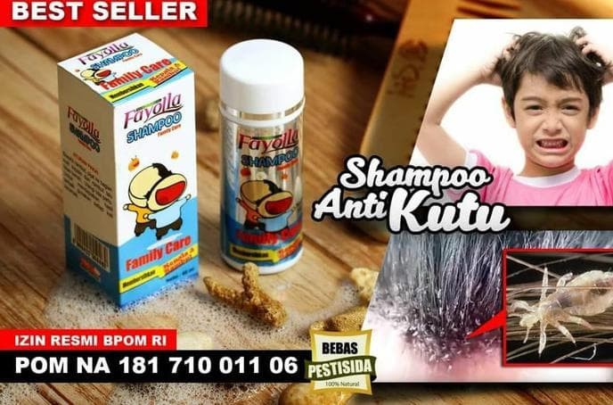 Shampo / Shampoo Anti Lice Obat Membasmi Kutu Rambut Anak Original