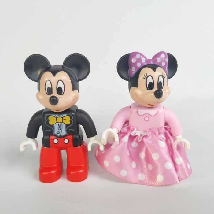 Jual Lego Duplo Minifigure Mickey Minnie Mouse Part Out Set 10597