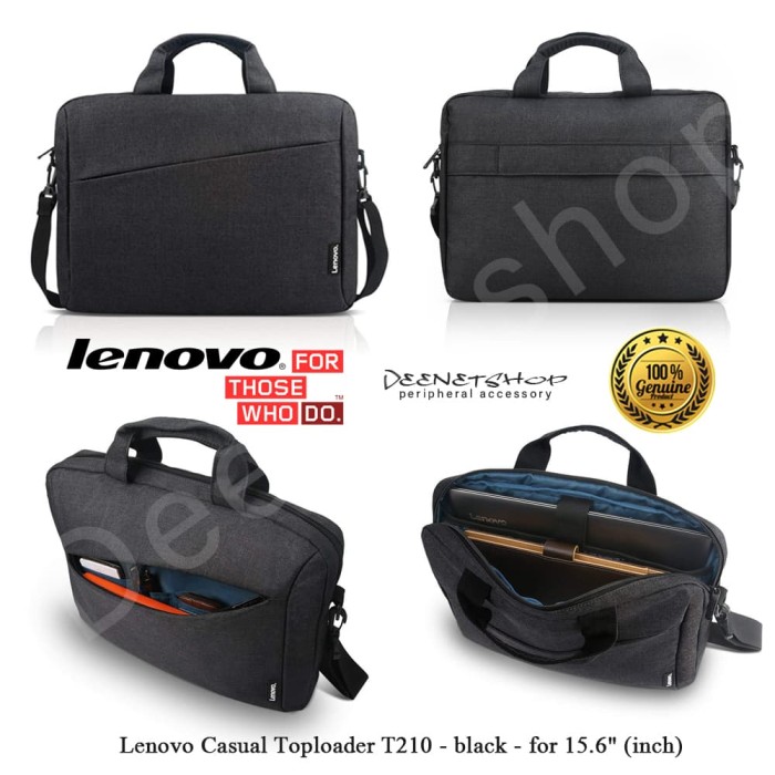 Jual TAS LAPTOP / SLEEVE CASE LENOVO CASUAL TOPLOADER T210 FOR 15.6