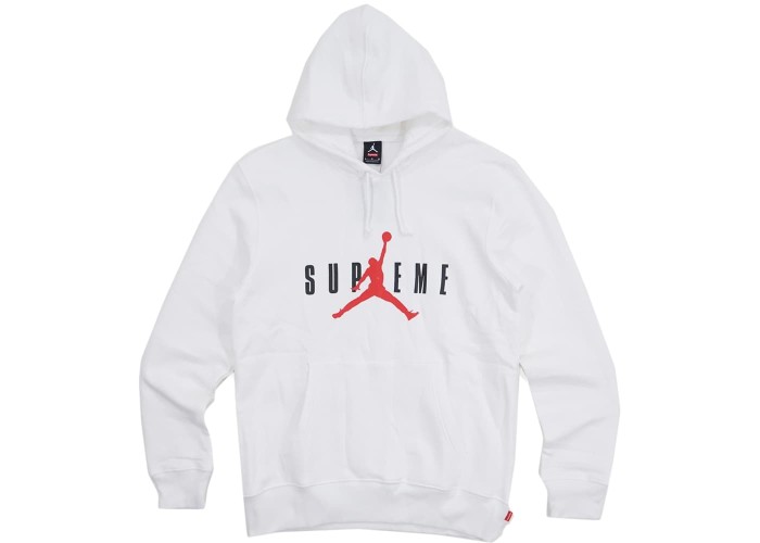 supreme air jordan hoodie