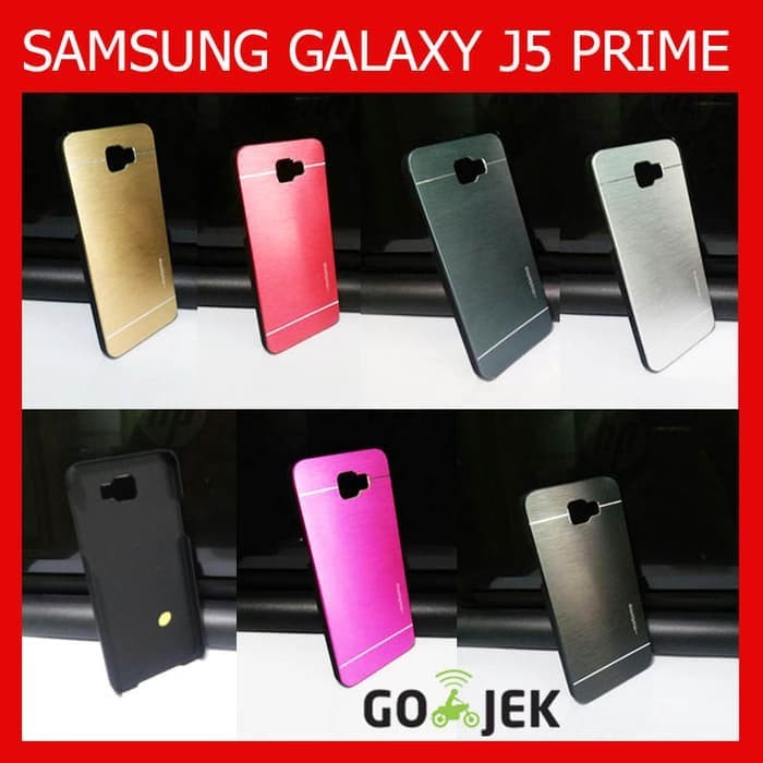 Murah Brushed Metal Case Samsung Galaxy J5 Prime