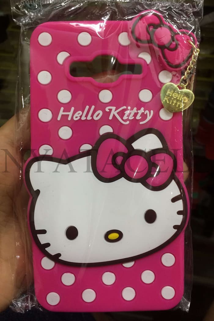 Home; Case 3D Hello Kitty Samsung Galaxy J2 Prime Casing Karakter Boneka 4d