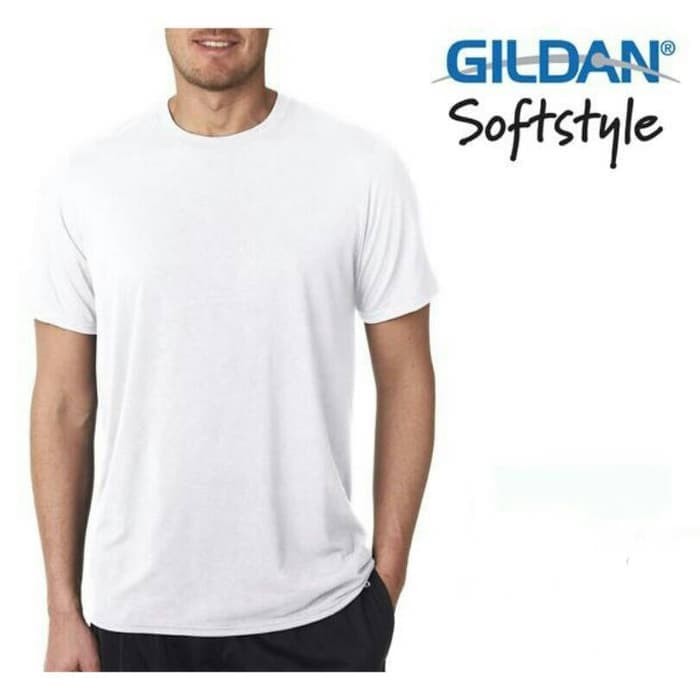 Kaos polos Gildan softstyle 63000 Import Original size s-xl kaos murah - royal blue