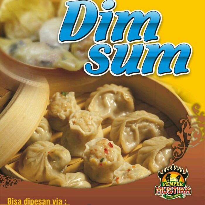 Contoh Banner Dimsum contoh desain spanduk