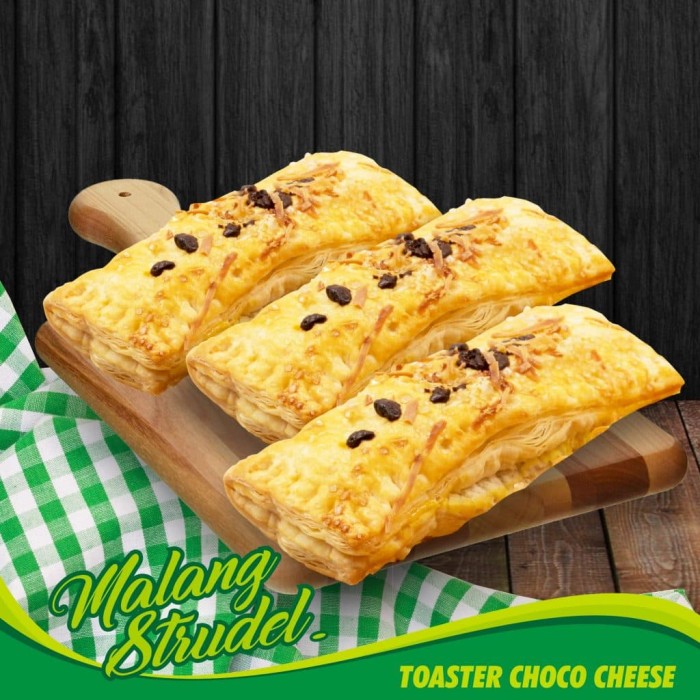 Jual Malang Strudel Toaster Keju Coklat Teuku Wisnu Keju