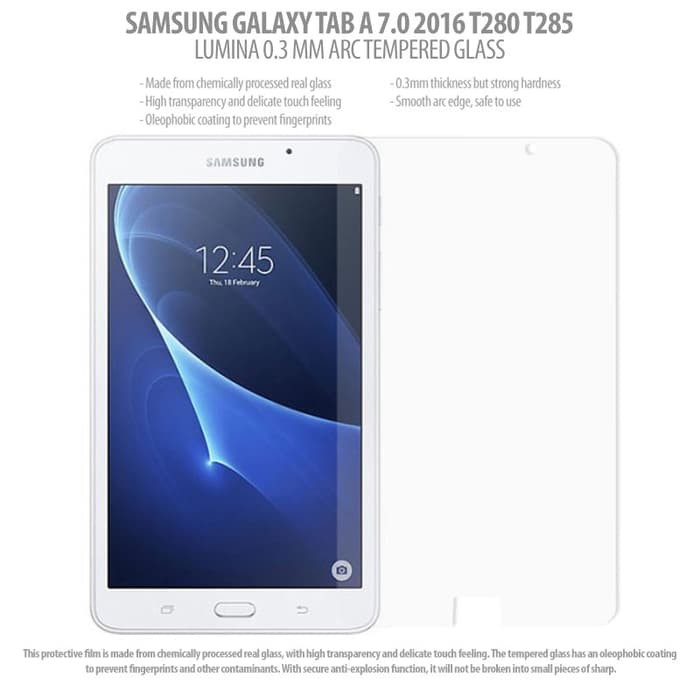 3 Pack Clear Tablet Screen Protector Guard For 7/" Samsung Galaxy Tab A 7.0 2016