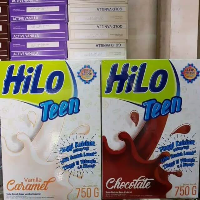 Jual Hilo Teen Coklat Vanilla Caramel 750gr Kota Medan