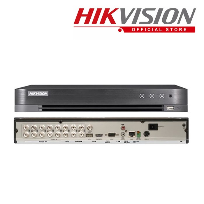 Jual DVR HIKVISION DS7216HUHIK2(S) 16CH 5MP (Up to 8MP) 4KSupport