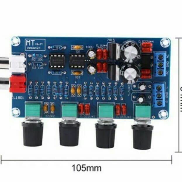 Jual NE5532 HI FI TONE CONTROL STEREO sudah ditest - Kota Bandung - C-P