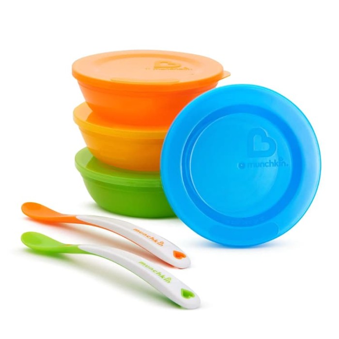 Foto Produk Munchkin Love a Bowls - mangkok anak - Tempat makan bayi - wadah MPASI dari Moi and Moi Babies&Kids
