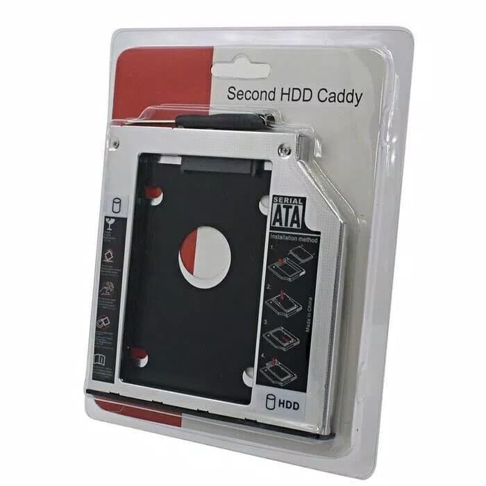Foto Produk HARDDISK CADDY 9.5MM SATA TO SATA (slim) dari INDOLEGEND COMPUTER