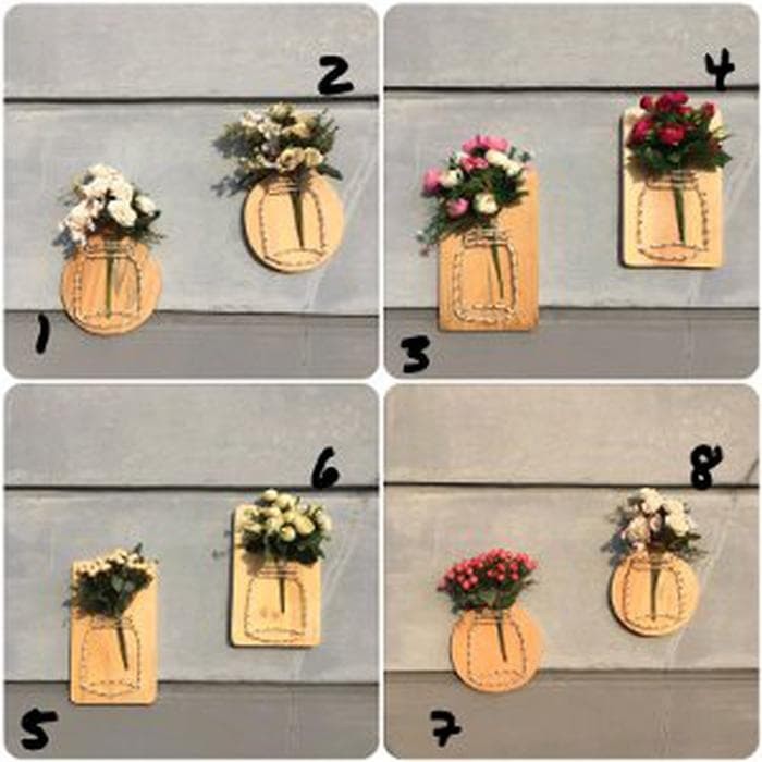 Jual Diy Wall Hanging Flower Decor Hiasan Dinding Bunga Unik Jual Diy Wall Hanging Flower Decor