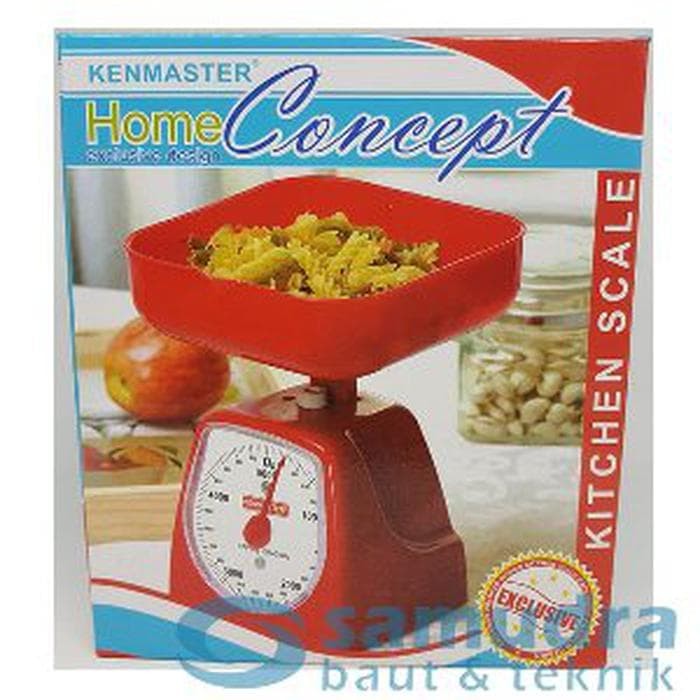 Jual KENMASTER TIMBANGAN KUE 5 KG - TIMBANGAN DAPUR 5KG - MERAH B30 D508 - B O S S | Tokopedia