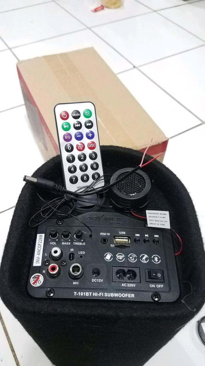 advance t101bt