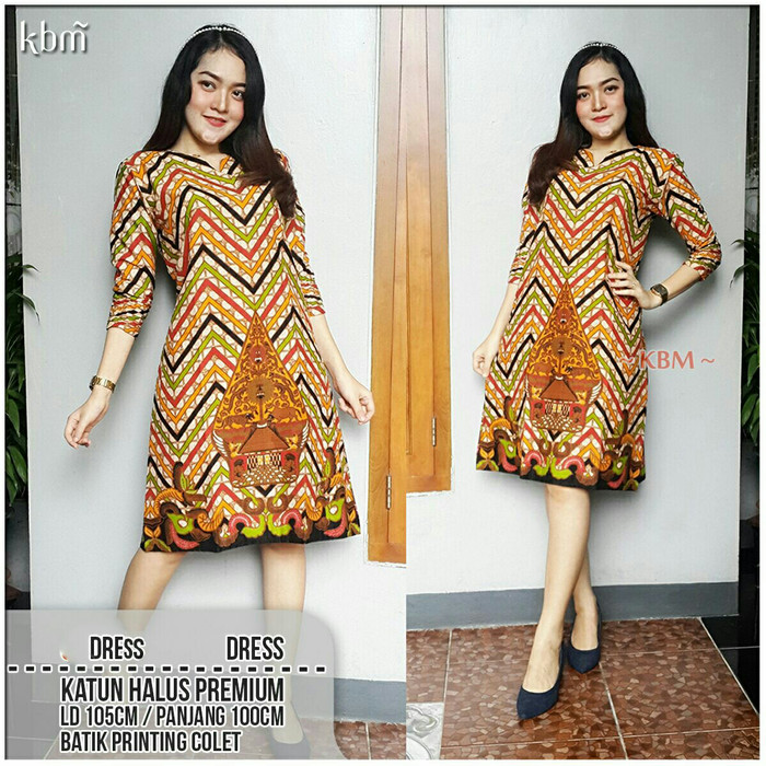 jual tunik batik sogan klasik dress tunic rok blus jual tunik batik sogan klasik dress tunic rok blus