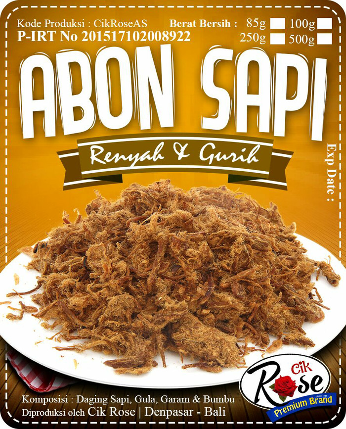 Harga Abon Sapi Travelbon.com Harga Abon Sapi Travelbon.com