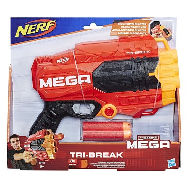 Jual Nerf  Mega  Tri Break Kota Tangerang yuferson shop 