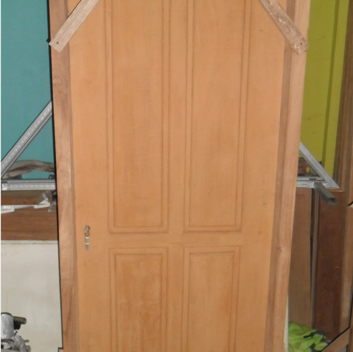 Jual Pintu  Jati 210 x 82 Tanpa  Kusen  Kota Surabaya 