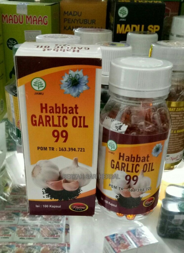 Garlic Oil 99 - Kharisma Food 100 Kapsul