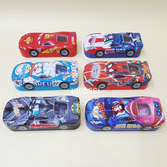 KOTAK PENSIL KALENG MOBIL 88807459