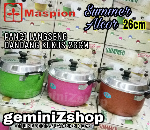 PANCI LANGSENG/DANDANG ALCOR MASPION 26CM COPPER