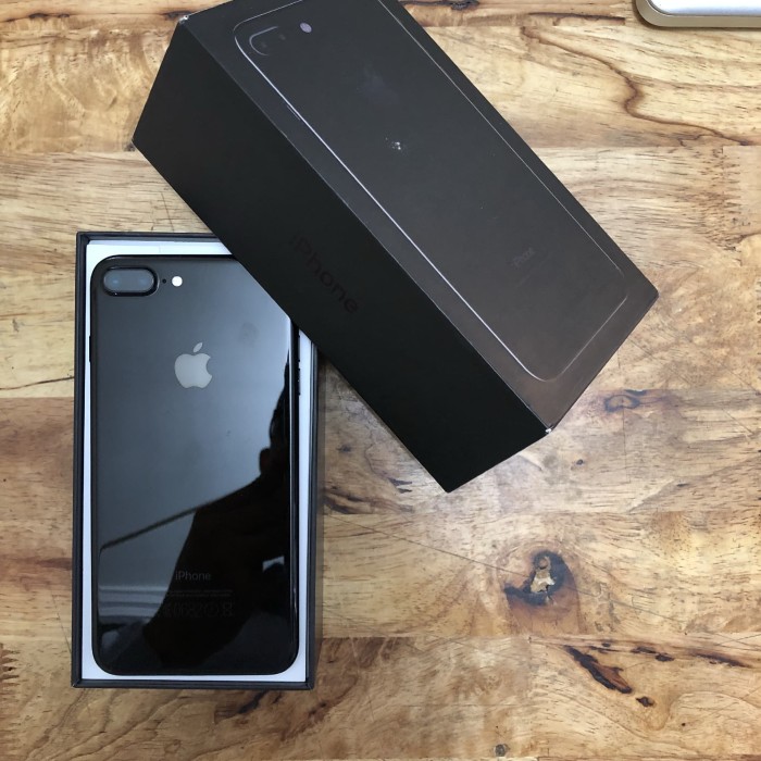 Jual iphone 7 Plus 256GB Jet Black - Kota Pontianak