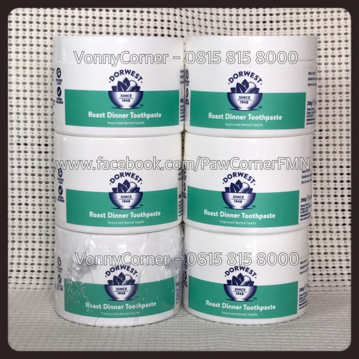 dorwest roast dinner toothpaste