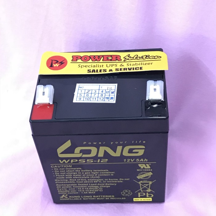 12v 5ah Battery >> Jual Battery Long Wp5 12 12v 5ah Long Battery 12v 5ah Baterai Ups Apc Dki Jakarta Power Solution Pws Tokopedia 12v 5ah Battery >> Jual Battery Long Wp5 12 12v 5ah Long Battery 12v 5ah Baterai Ups Apc Dki Jakarta Power Solution Pws Tokopedia