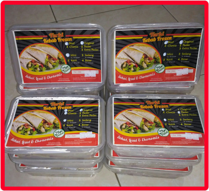 Foto Produk Kebab mini cheese beef original isi 10 pcs dari Hanum Collection