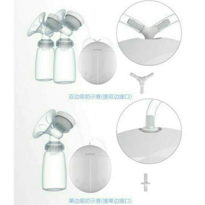 asli murah READY !! Pompa Asi Double Breast Pump Elektrik REAL BUBEE