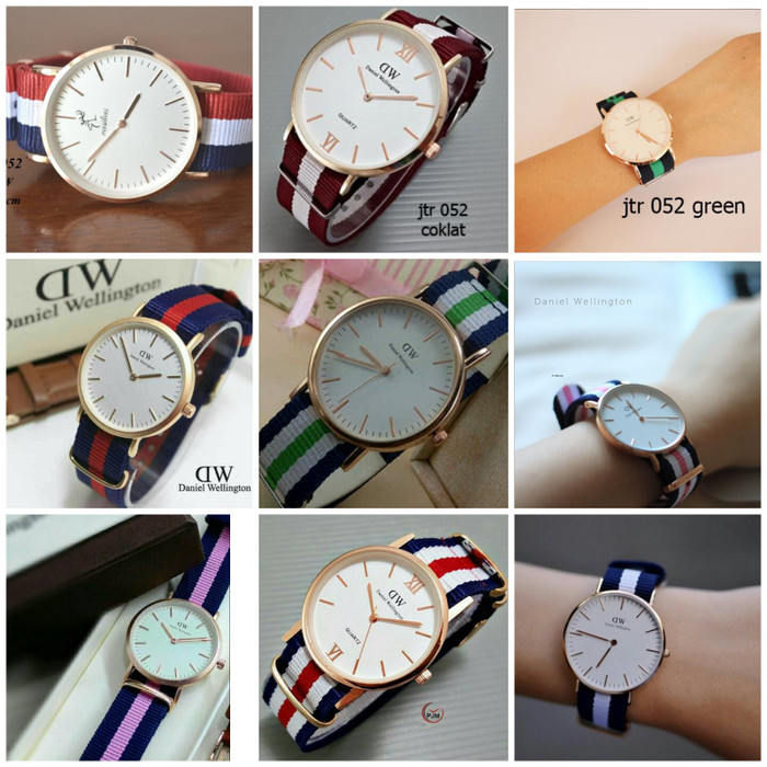 jam tangan wanita pria dw daniel wellington tali list best seller