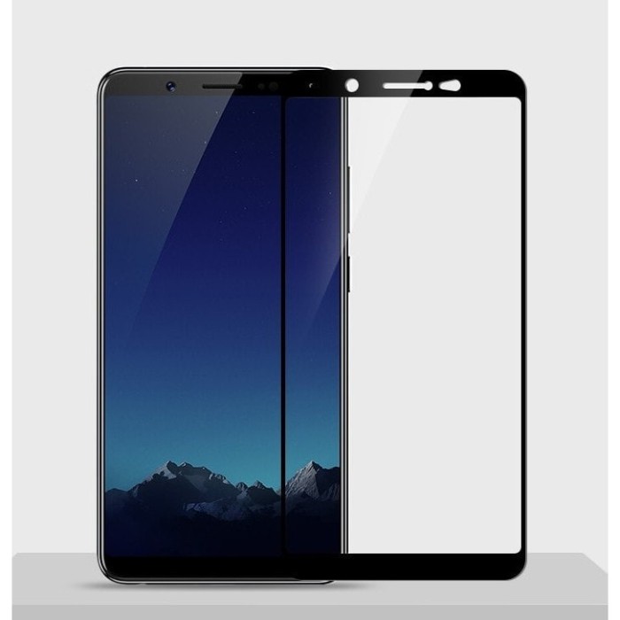 Tempered Glass Full 3D Vivo FX V7+ Plus /Anti Gores Kaca C Diskon