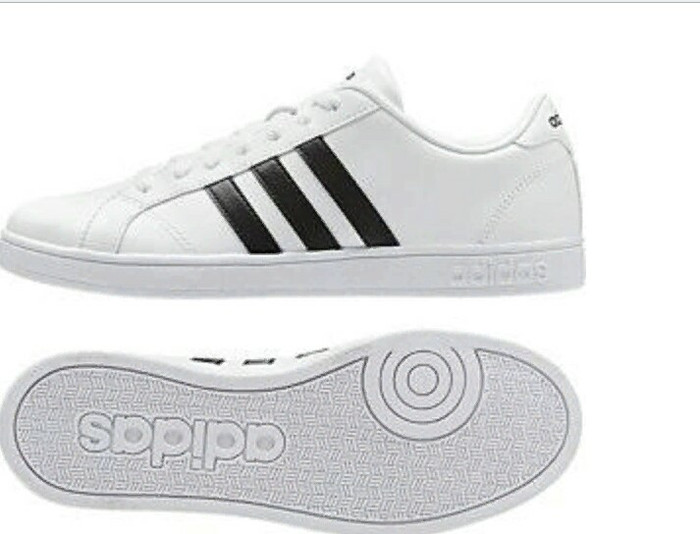 adidas neo baseline white