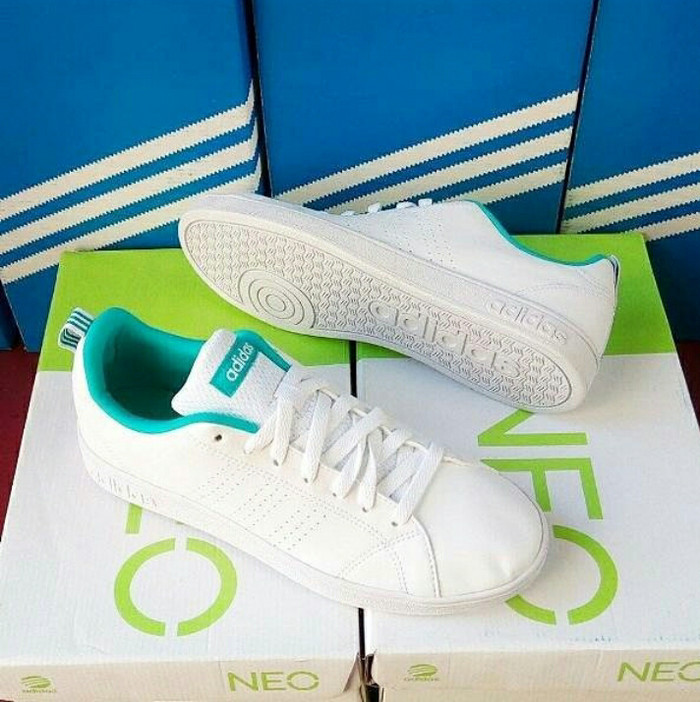 Adidas Neo Advantage Clean White Mint Tosca original BNIB (art:AW4746)
