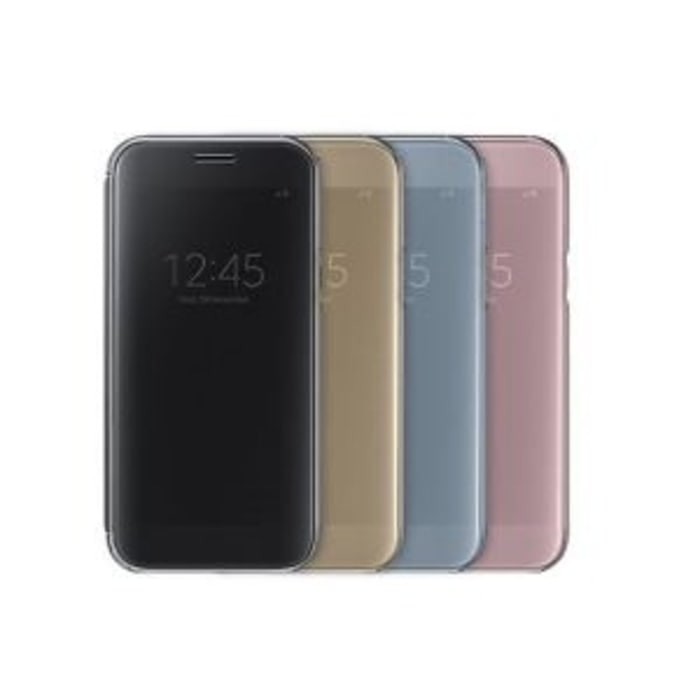 Jual Original SAMSUNG C   lear View Cover A720 Galaxy A7 2017
