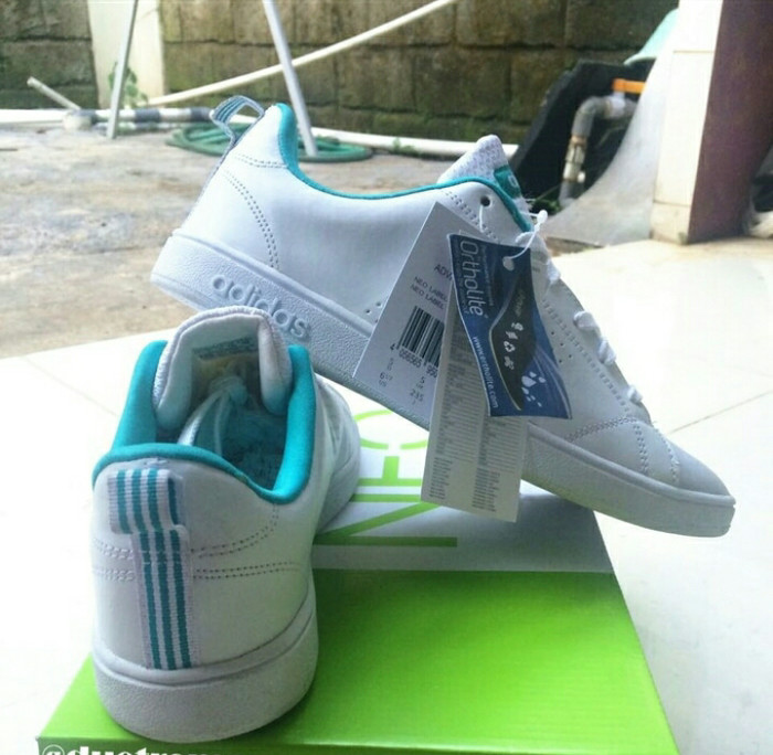 Adidas Neo Advantage Clean White Mint Tosca original BNIB (art:AW4746)
