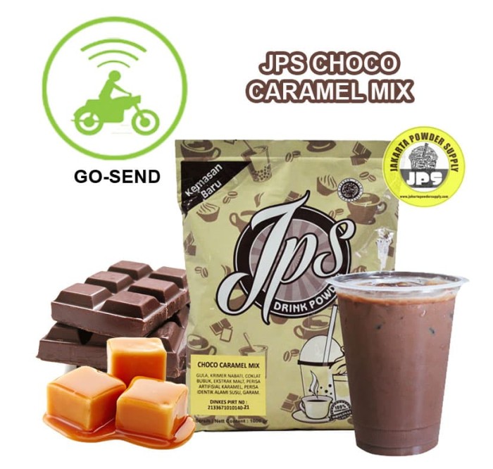 Bubuk Minuman Rasa Choco Caramel Mix 1 Kg