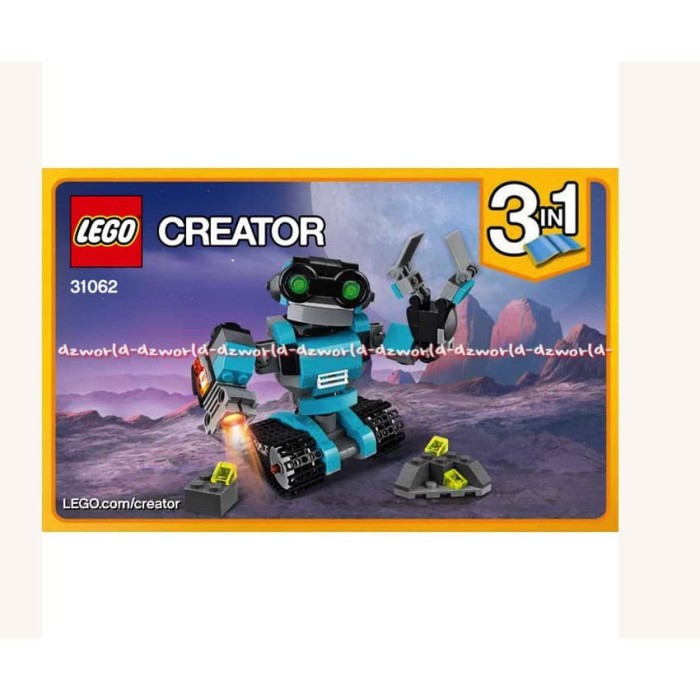 Jual Lego Creator Robot Explorer 31062 Mainan Blok Dan Puzzle