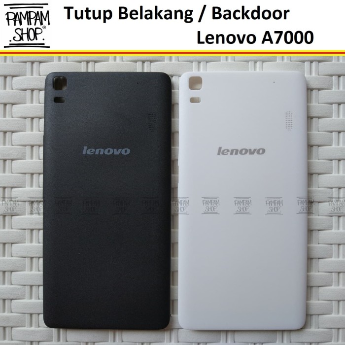 Tutup Belakang Baterai Casing Backdoor Back Door Lenovo A7000 A 7000