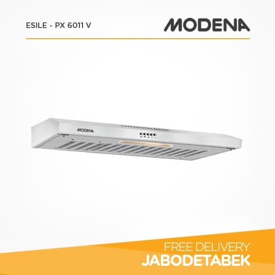 Jual MODENA PX 6011 V Slim Hood Cooker 60Cm (silver