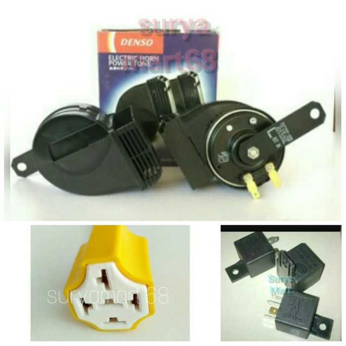 Jual Genuine Denso Horn Klakson Keong Waterproof Relay Bosch