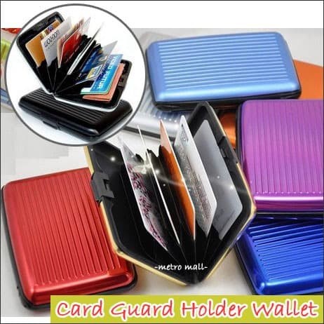 Card Guard Holder Wallet Dompet Kartu Nama Atm Kartu Kredit